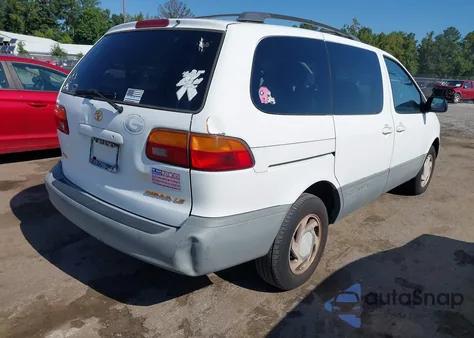2000 Toyota Sienna Le/Xle из США, поврежденный, VIN 4T3ZF13C2YU272316